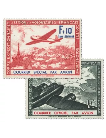 n° 2/3 - Timbre France Poste LVF