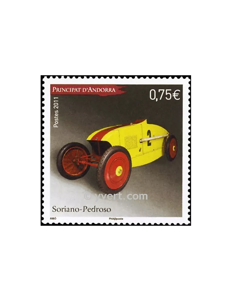 n° 710 - Timbre Andorre Poste