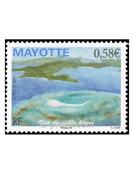 n° 250 - Timbre Mayotte Poste