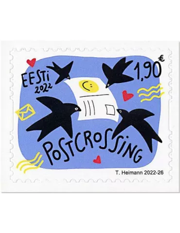 n° 968 - Timbre ESTONIE Poste