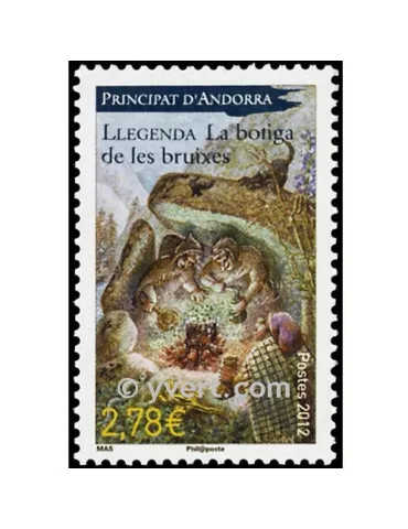 n° 718 - Timbre Andorre Poste