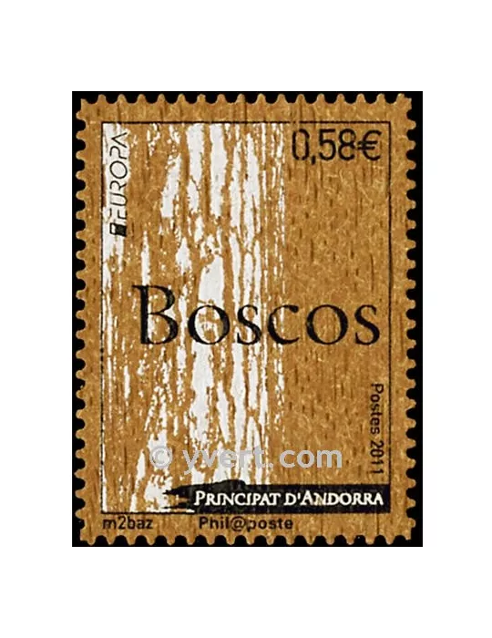 n° 707 - Timbre Andorre Poste