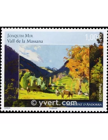 n° 720 - Timbre Andorre Poste