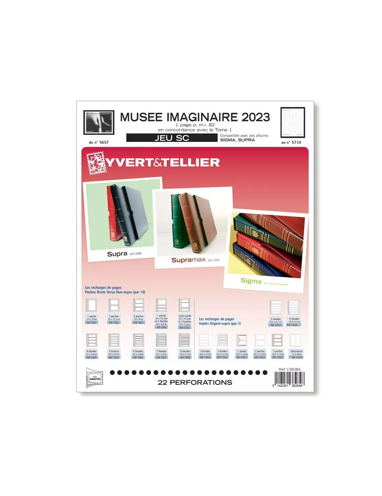 MUSEE IMAGINAIRE SC : 2023 (JEUX AVEC POCHETTES)