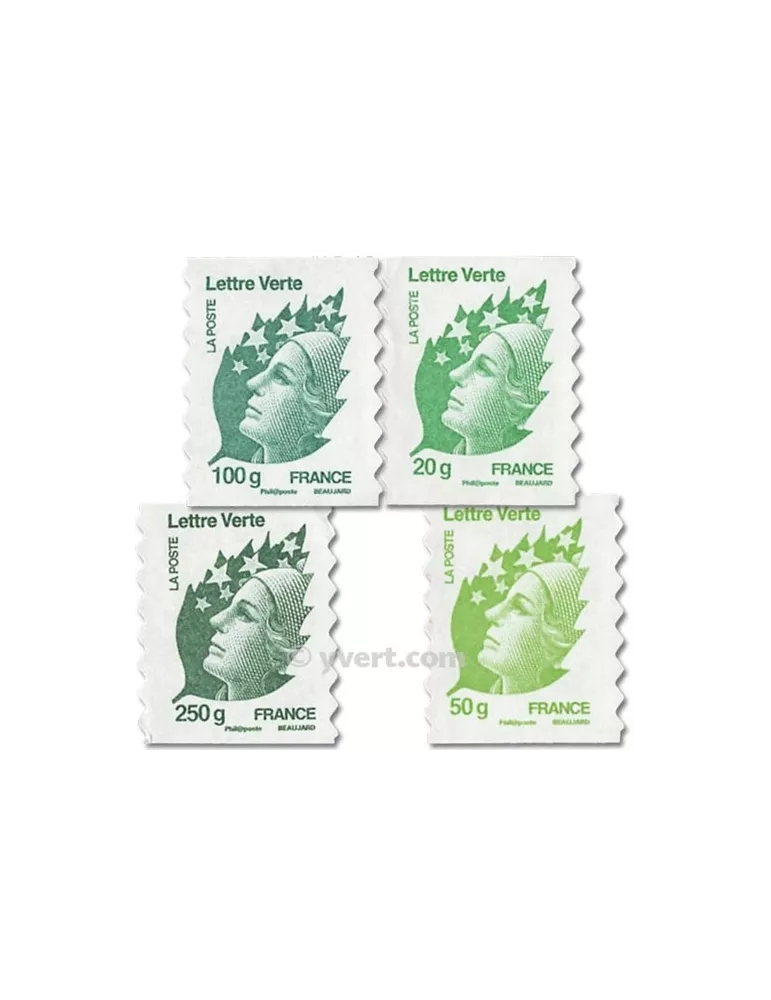 n° 604/607 - Timbre France Autoadhésifs