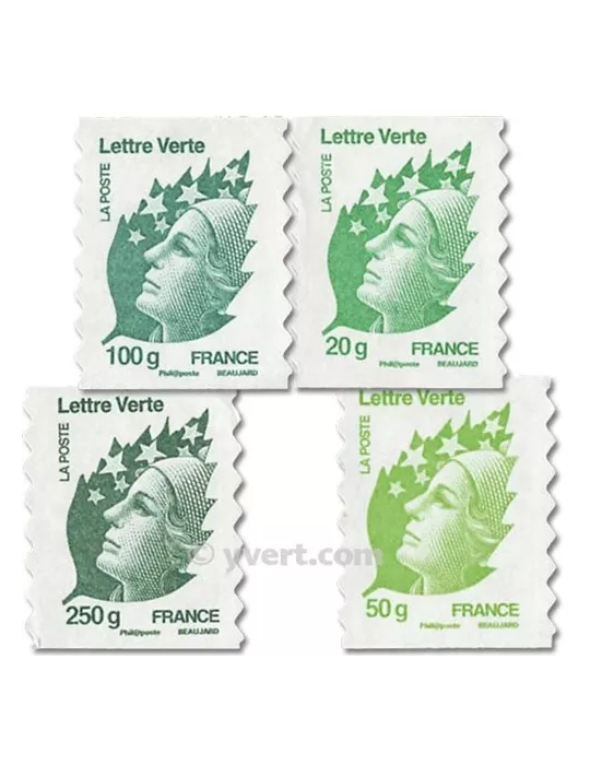 n° 604/607 - Timbre France Autoadhésifs