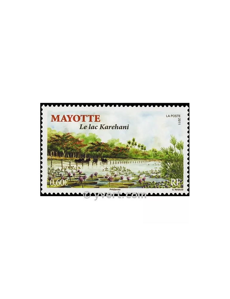 n° 254 - Timbre Mayotte Poste