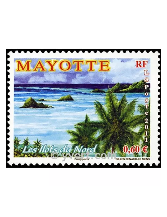 n° 264 - Timbre Mayotte Poste