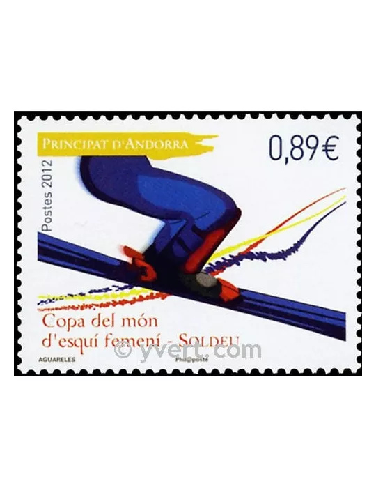 n° 719 - Timbre Andorre Poste