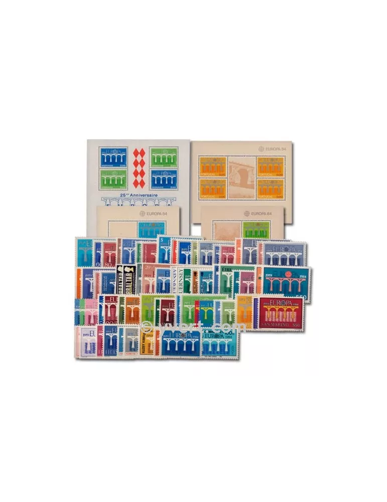1984** - Année complète neuf EUROPA