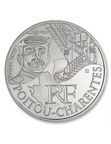 10€ DES REGIONS - Poitou-Charentes - 2012