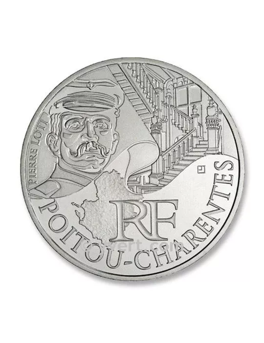 10€ DES REGIONS - Poitou-Charentes - 2012