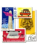 ALLEMAGNE EST : pochette de 1000 timbres (Oblitérés)