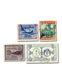 ARABIE SAOUDITE : pochette de 50 timbres (Oblitérés)