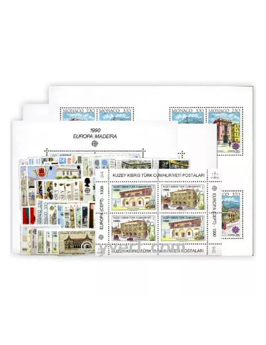 1990** - Année complète neuf EUROPA