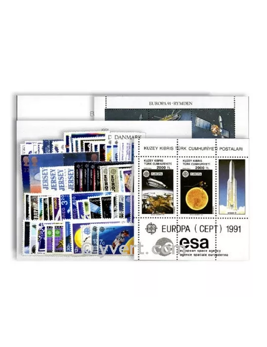 1991** - Année complète neuf EUROPA
