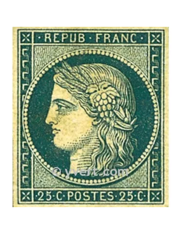 n° 4 obl. - Type Cérès (1ère émission)