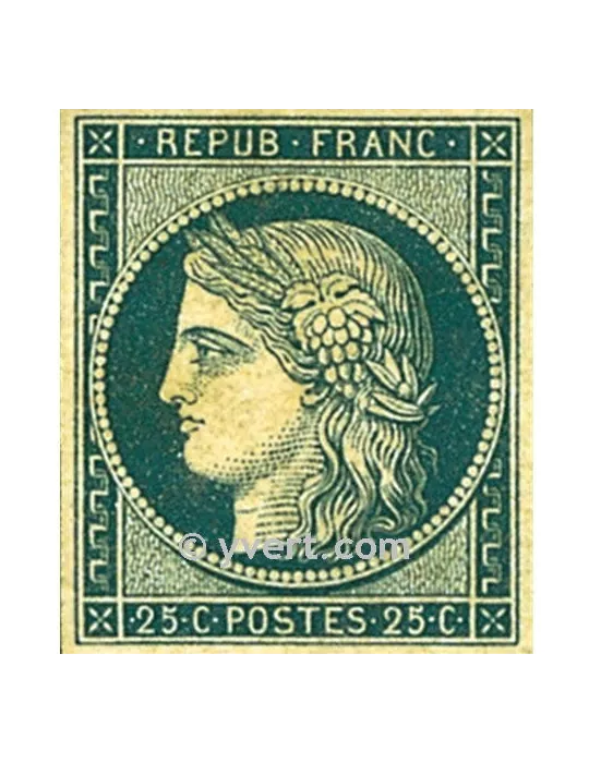 n° 4 obl. - Type Cérès (1ère émission)