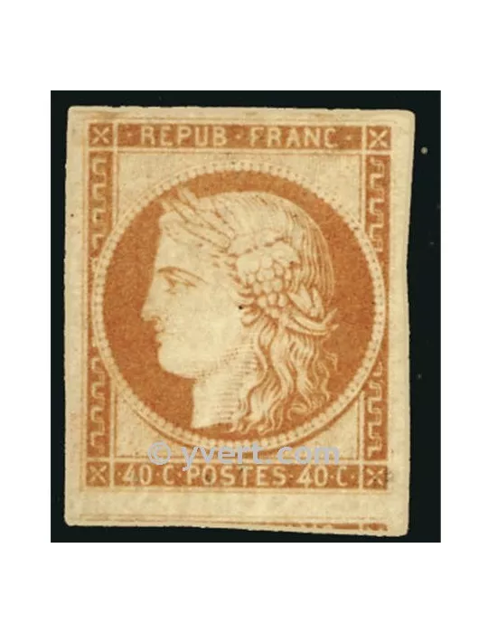 n° 5 obl. - Type Cérès (1ère émission)