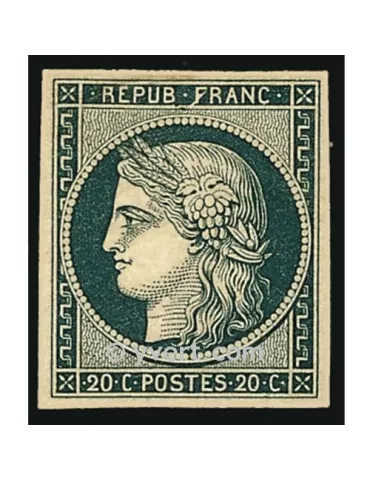 n° 8 obl. - Type Cérès (1ère émission)