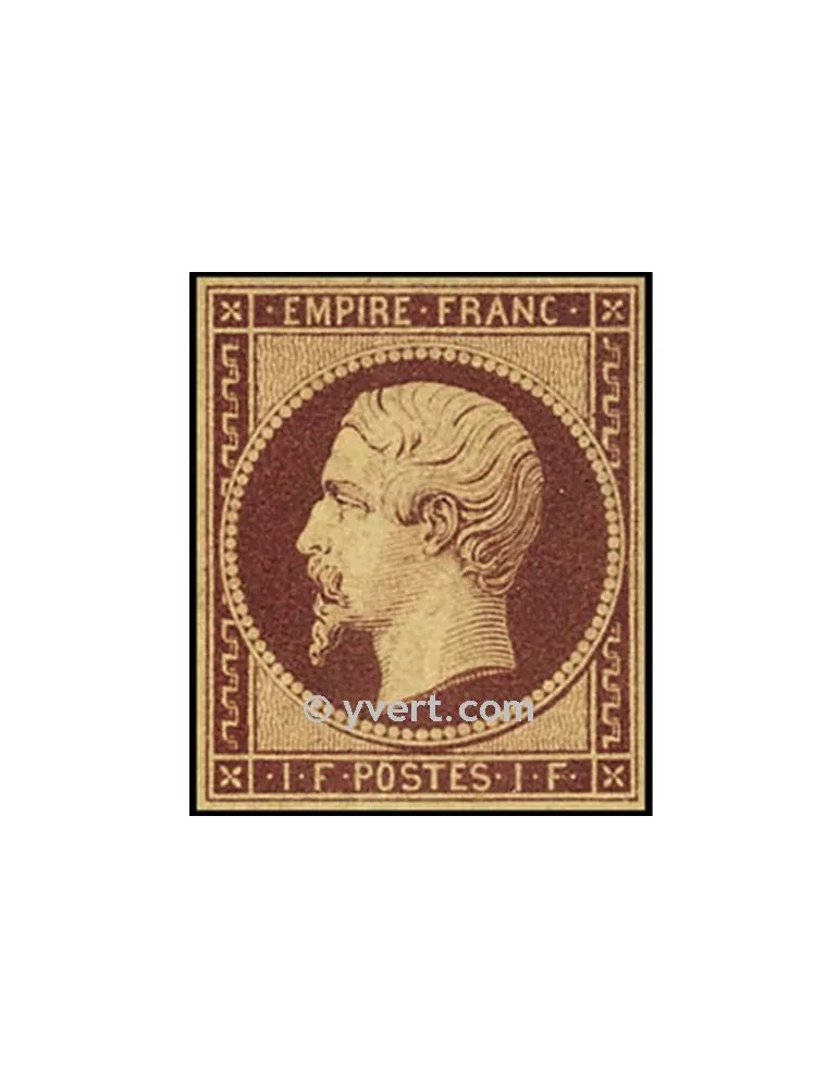 n° 18 obl. - Napoléon III (Empire Non dentelé)