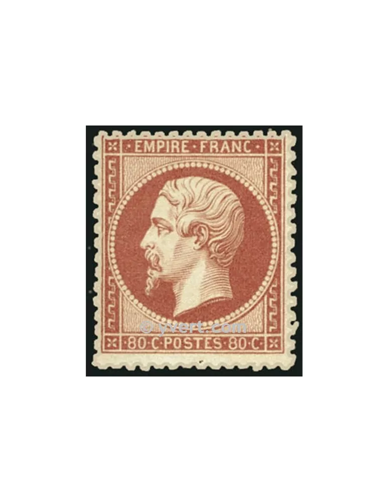 n° 24 obl. - Napoléon III (Empire non lauré)