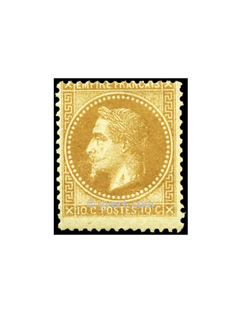 n° 28A obl. - Napoléon III (Empire lauré)