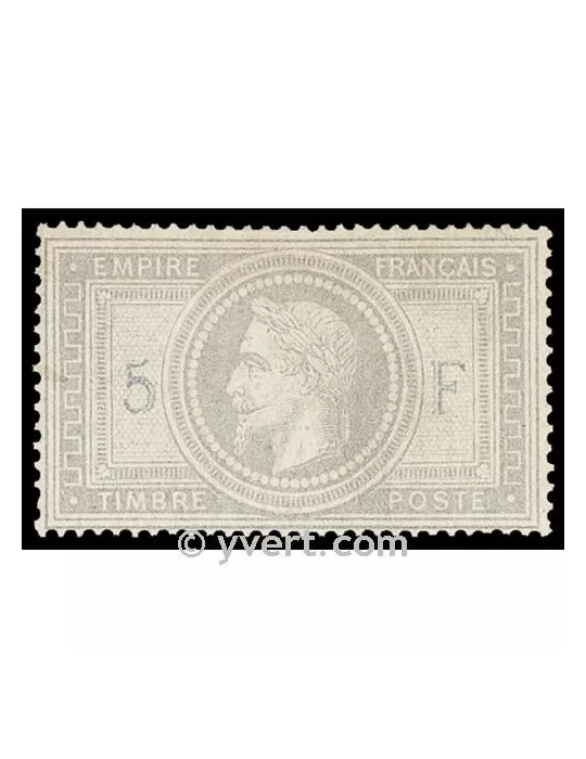 n° 33A obl. - Napoléon III (Empire lauré)