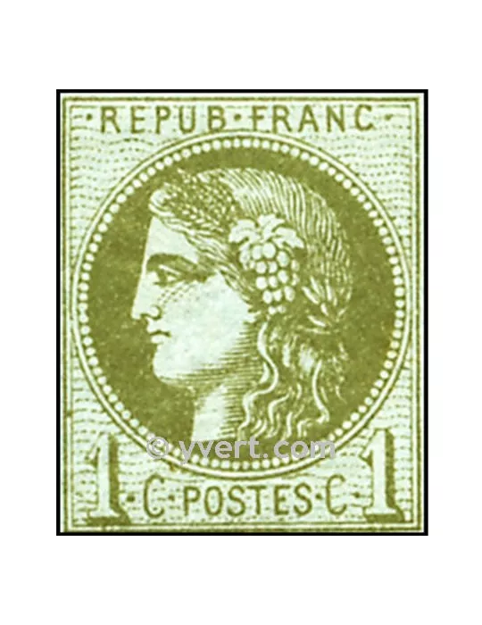 n° 39C obl.- Cérès - Cérès (Émission de Bordeaux)