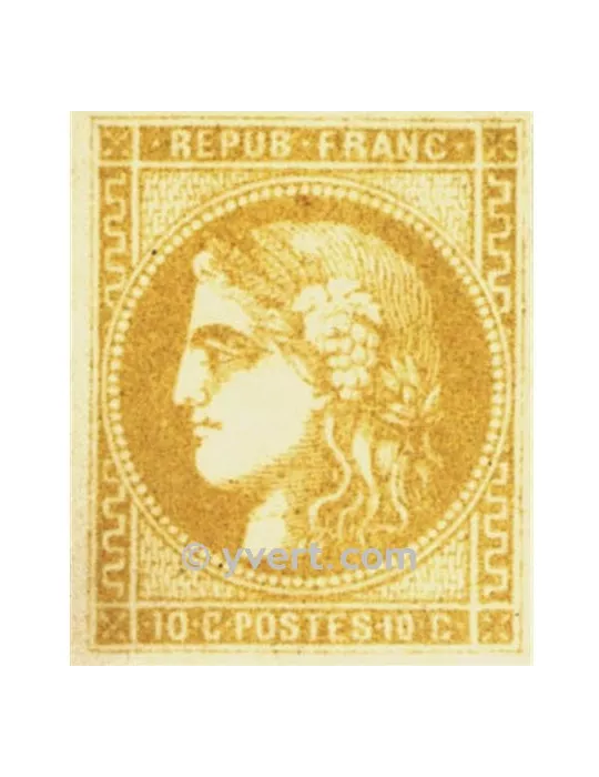 n° 43B obl. - Cérès (Émission de Bordeaux)