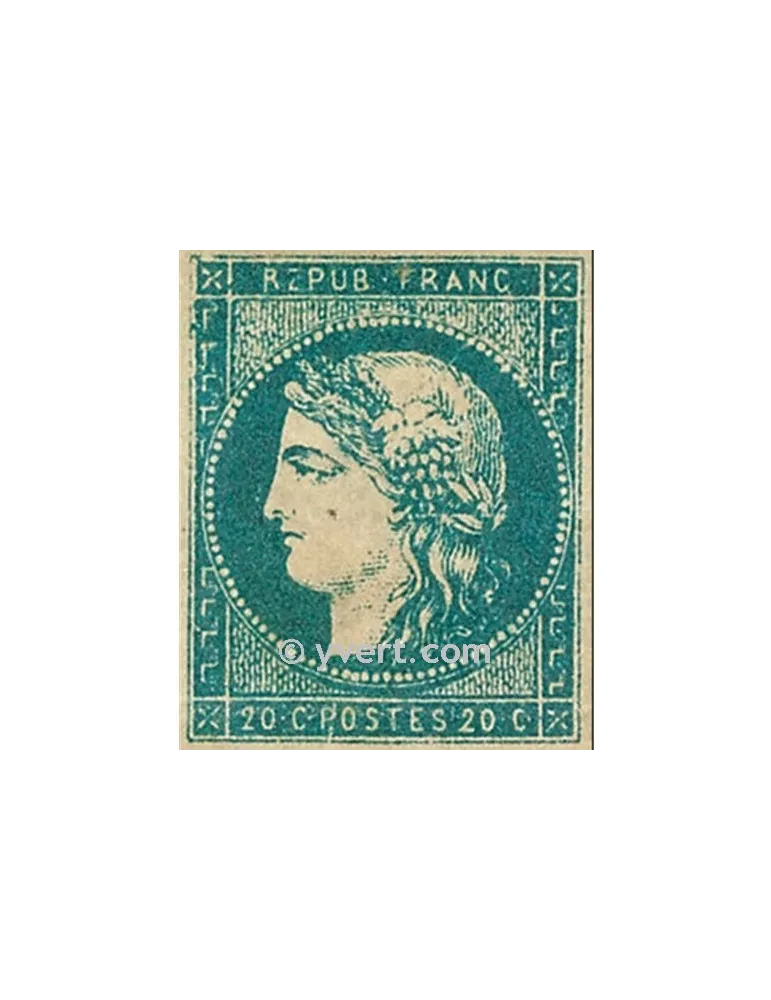 n° 44A obl. - Cérès (Émission de Bordeaux)