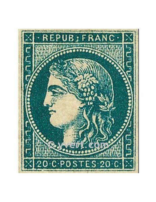 n° 45A obl. - Cérès (Émission de Bordeaux)