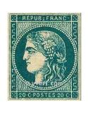 n° 45A obl. - Cérès (Émission de Bordeaux)