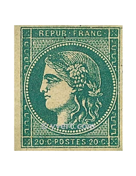 n° 45C obl. - Cérès (Émission de Bordeaux)