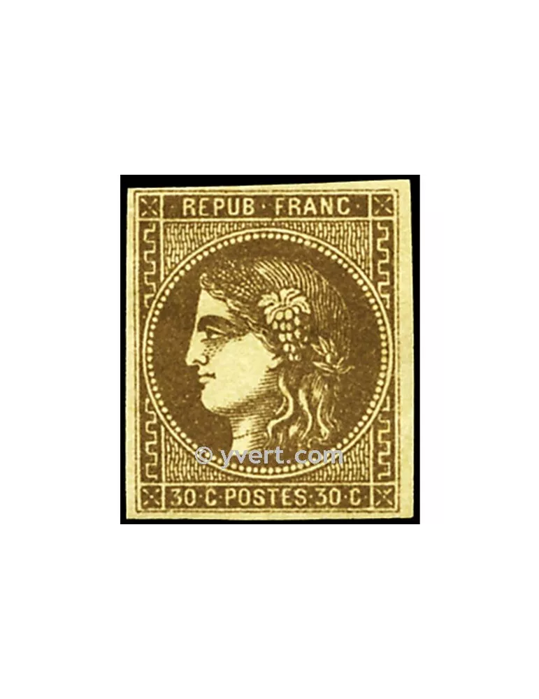 n° 47 obl. - Cérès (Émission de Bordeaux)