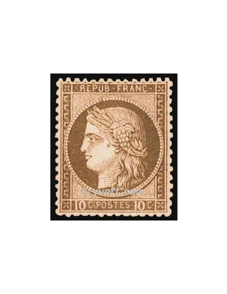 n° 54 obl. - Type Cérès dentelé (IIIe République)