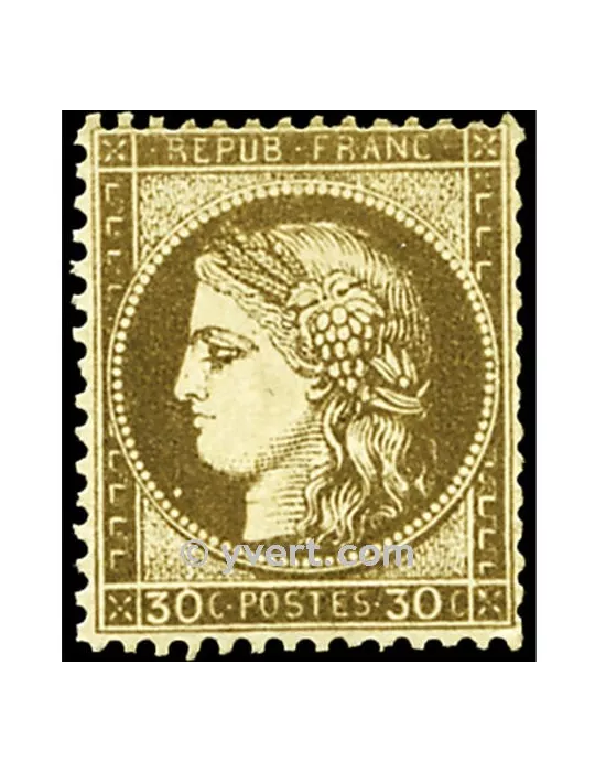 n° 56 obl. - Type Cérès dentelé (IIIe République)