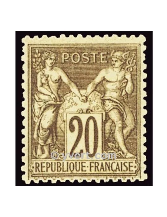 n° 67 obl. - Type Sage (Type I)