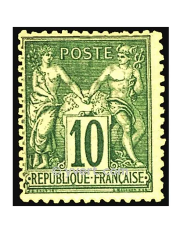 n° 76 obl. - Type Sage (Type II)