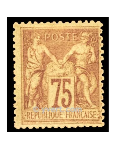 n° 81 obl. - Type Sage (Type II)