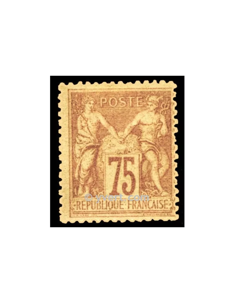 n° 81 obl. - Type Sage (Type II)