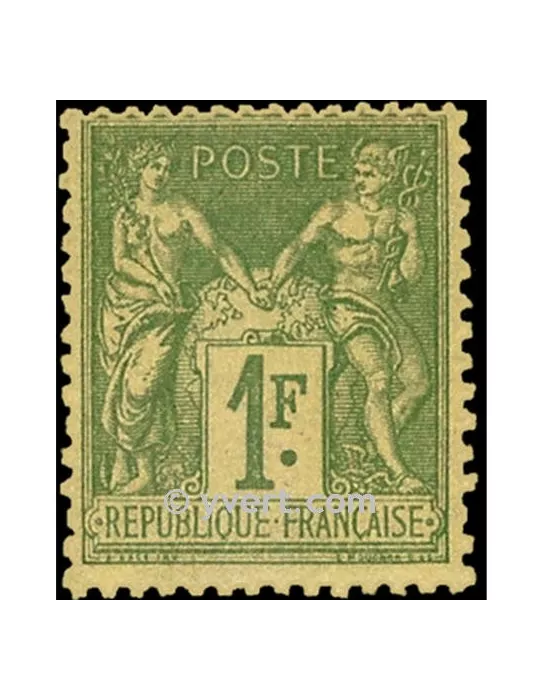 n° 82 obl. - Type Sage (Type II)