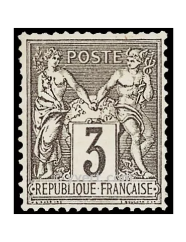 n° 87 obl. - Type Sage (Type II)
