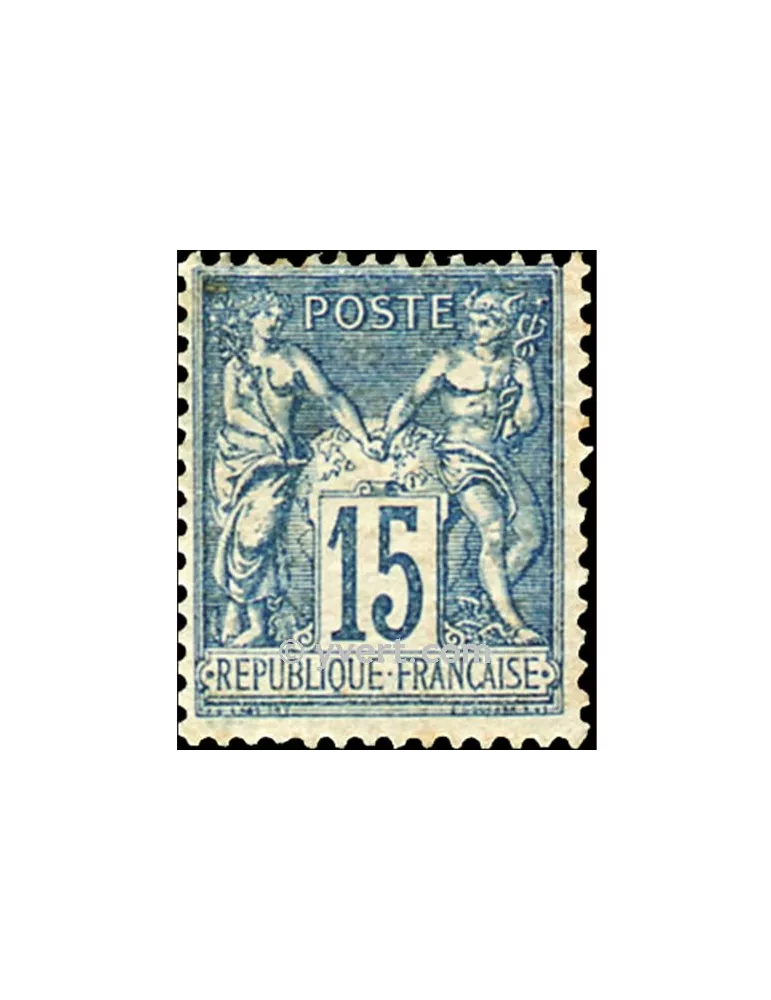n° 90 obl. - Type Sage (Type II)
