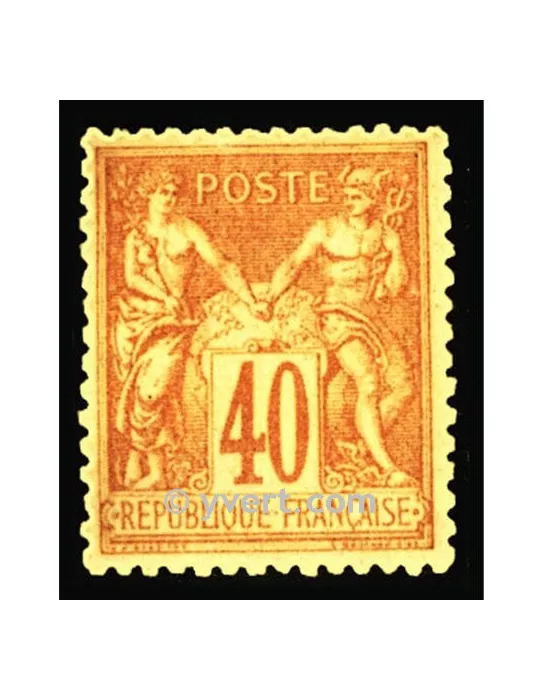 n° 94 obl. - Type Sage (Type II)