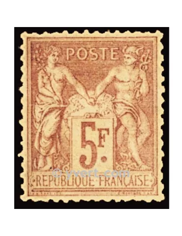 n° 95 obl. - Type Sage (Type II)