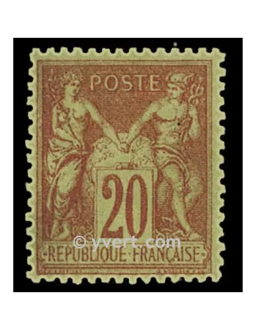n° 96 obl. - Type Sage (Type II)