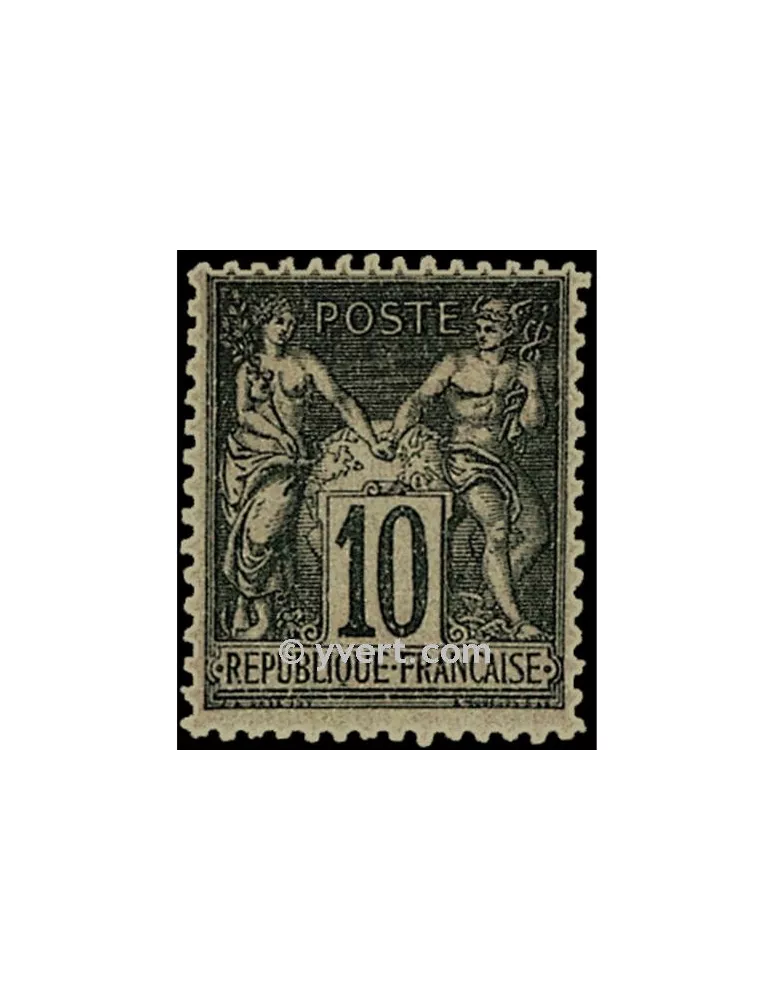 n° 103 obl. - Type Sage. Type II et III