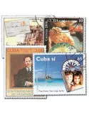 CUBA : pochette de 1500 timbres (Oblitérés)