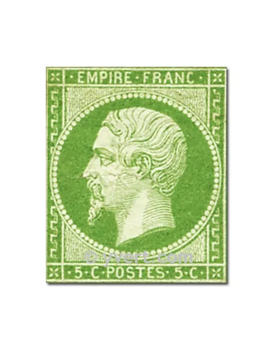 n° 12 obl. - Napoléon III (Empire Non dentelé)